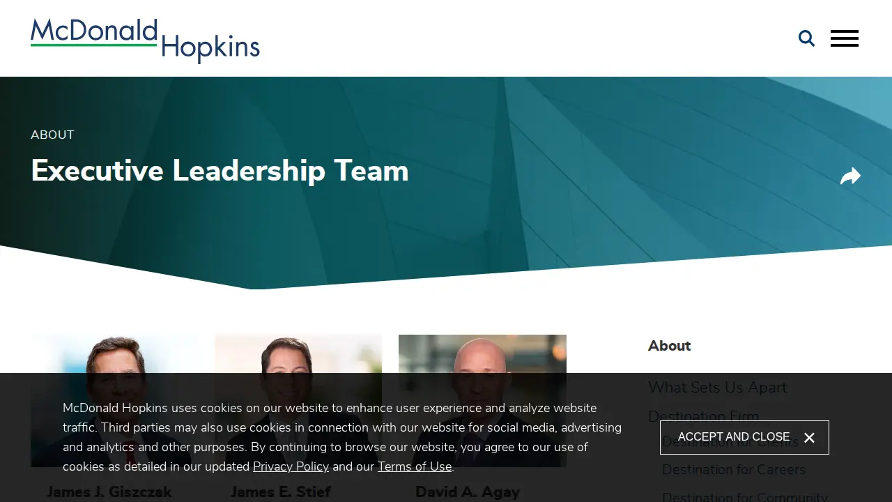 McDonald Hopkins LLC page