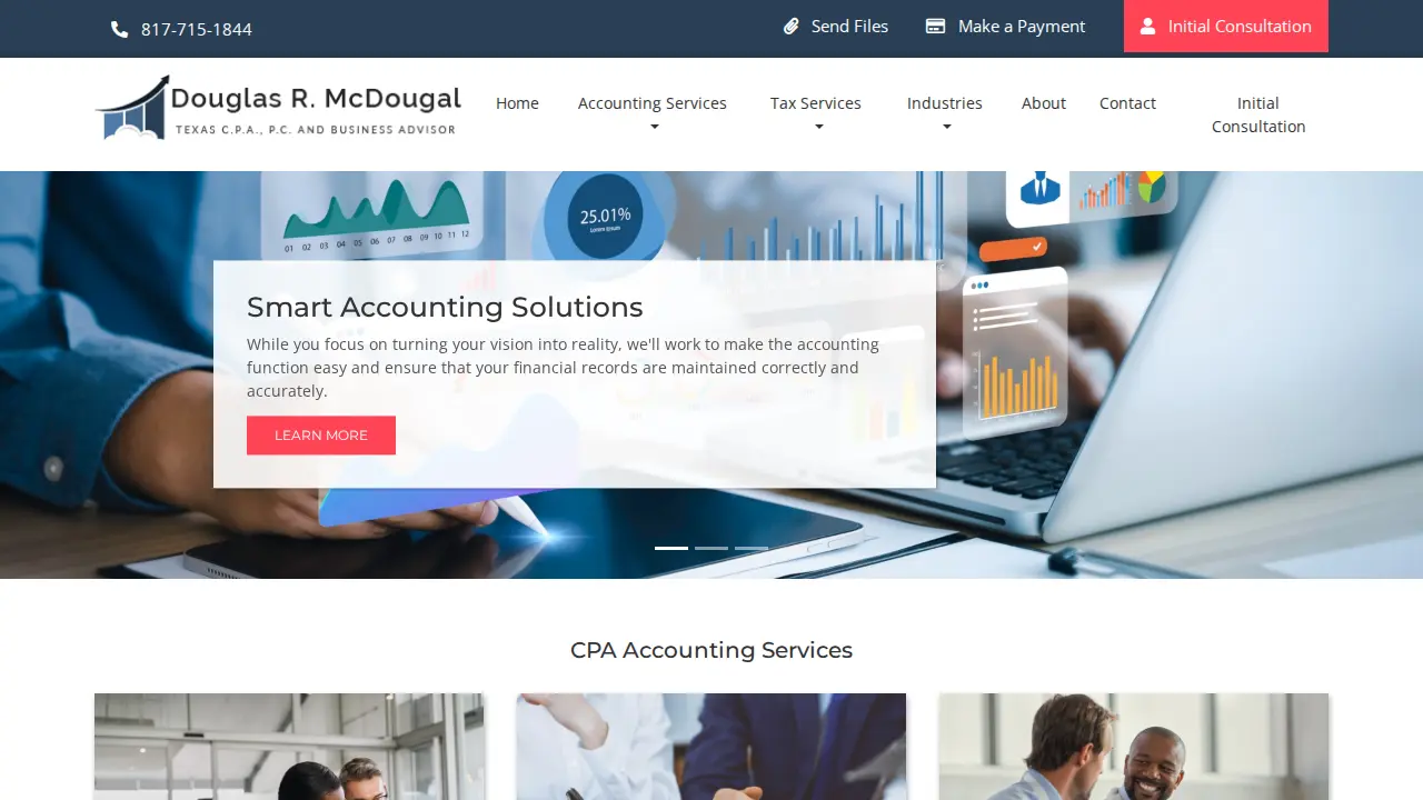 Fort Worth TX CPA Accounting Firm page