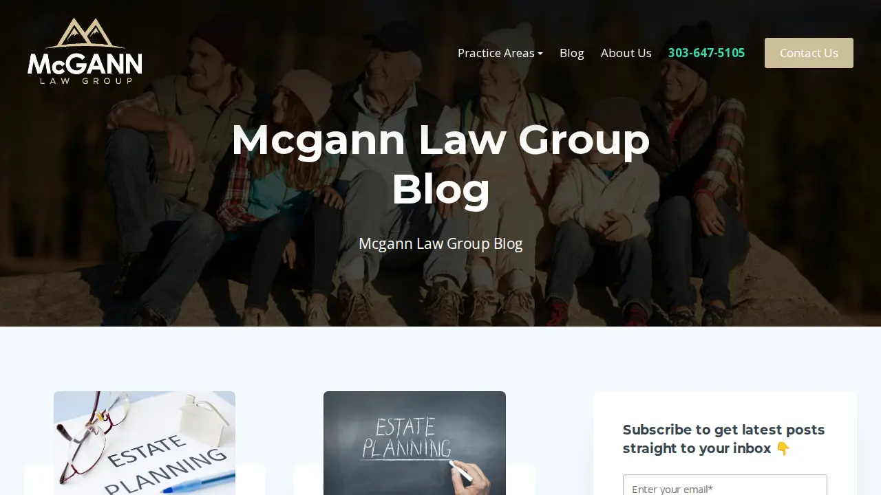 McGann Law Group page