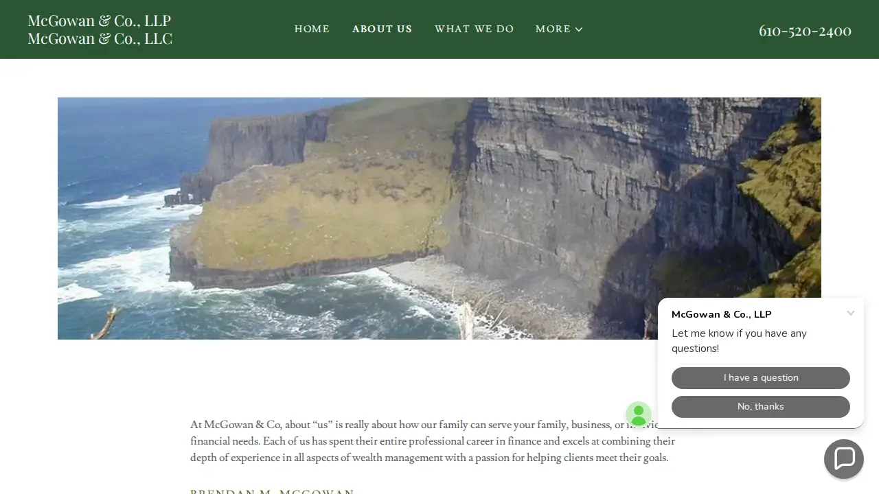 Mc Gowan & Co page