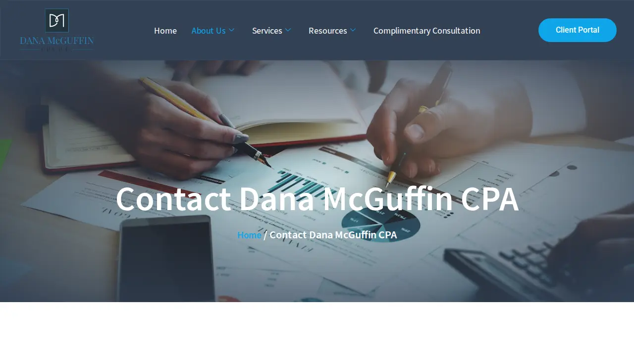 Dana McGuffin CPA, P.C. page