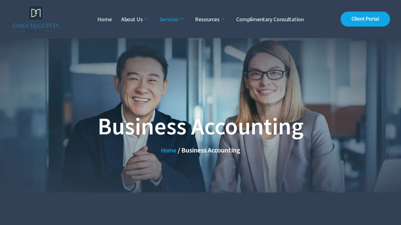 Dana McGuffin CPA, P.C. page