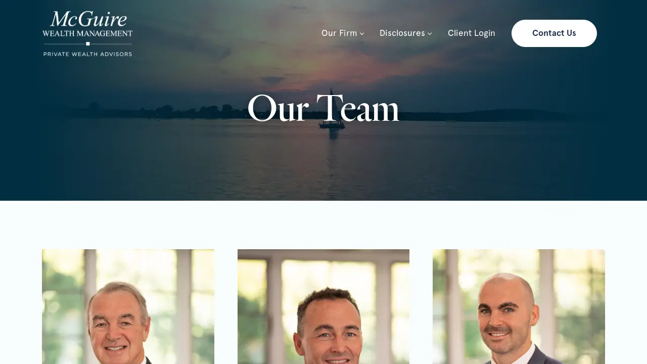 McGuire Wealth Management page