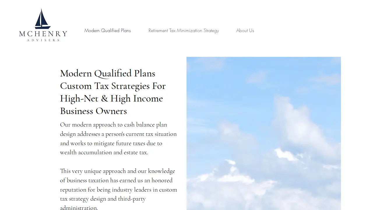 McHenry Advisers, Inc. page