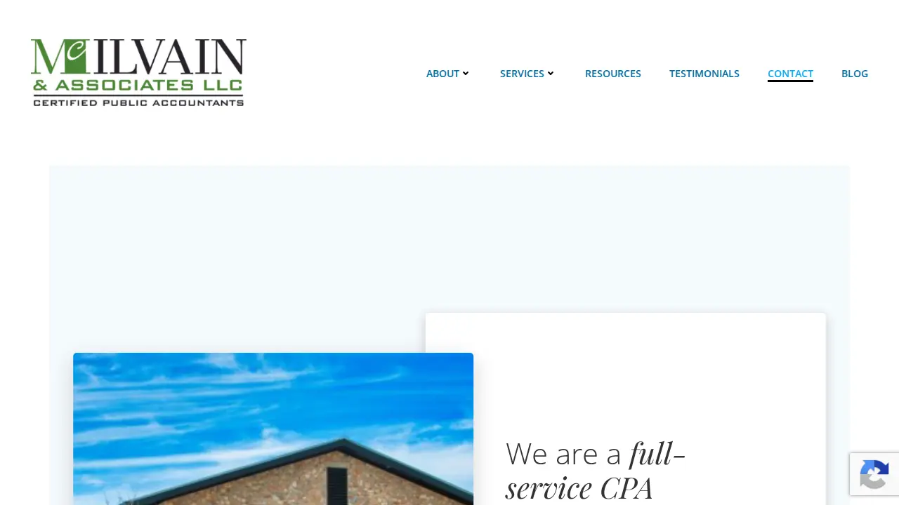 Mcilvain & Associates CPA's page