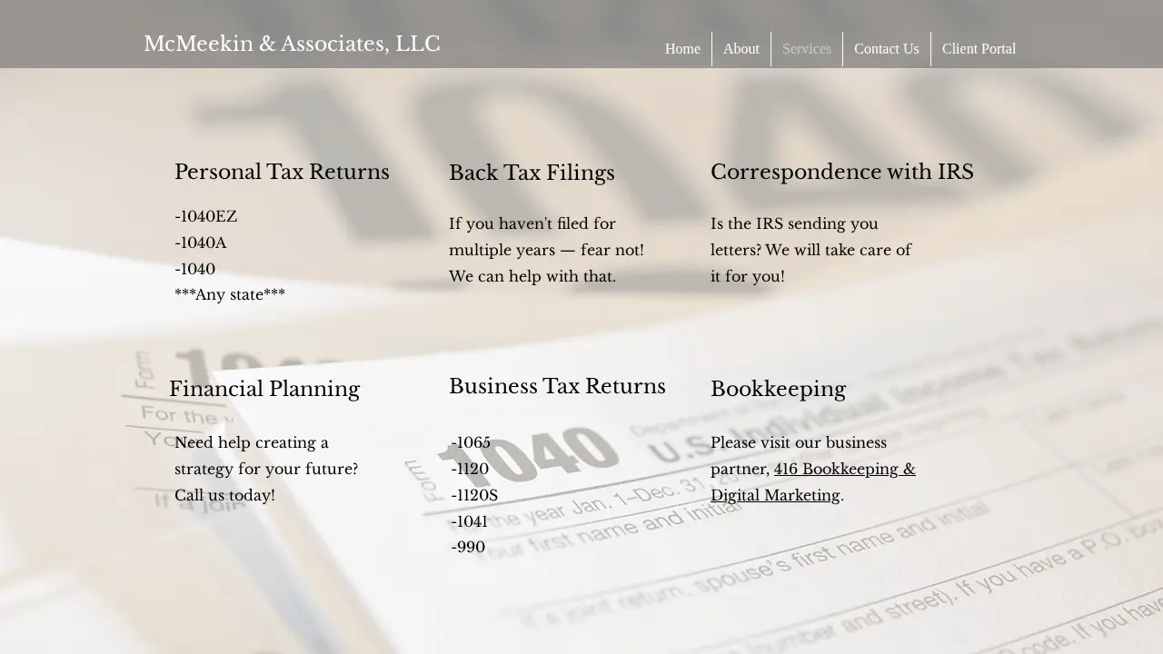 McMeekin & Associates, LLC page
