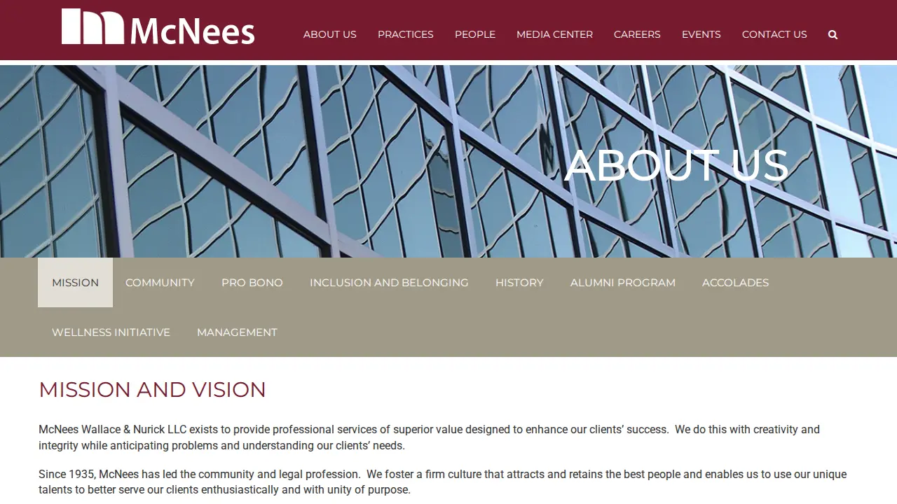 McNees Wallace & Nurick page