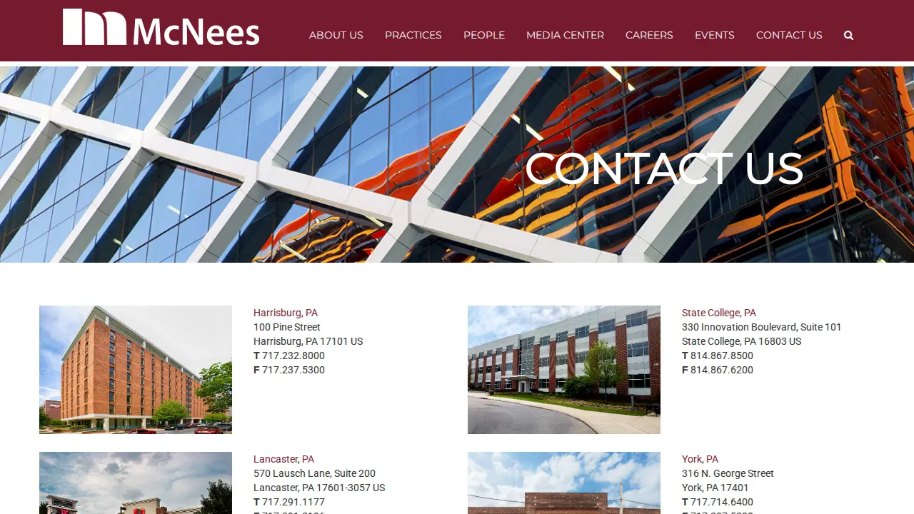 McNees Wallace & Nurick page