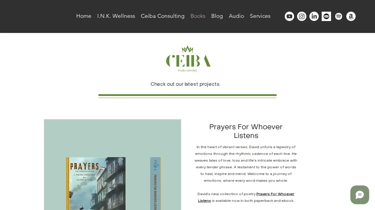 Ceiba Consulting page