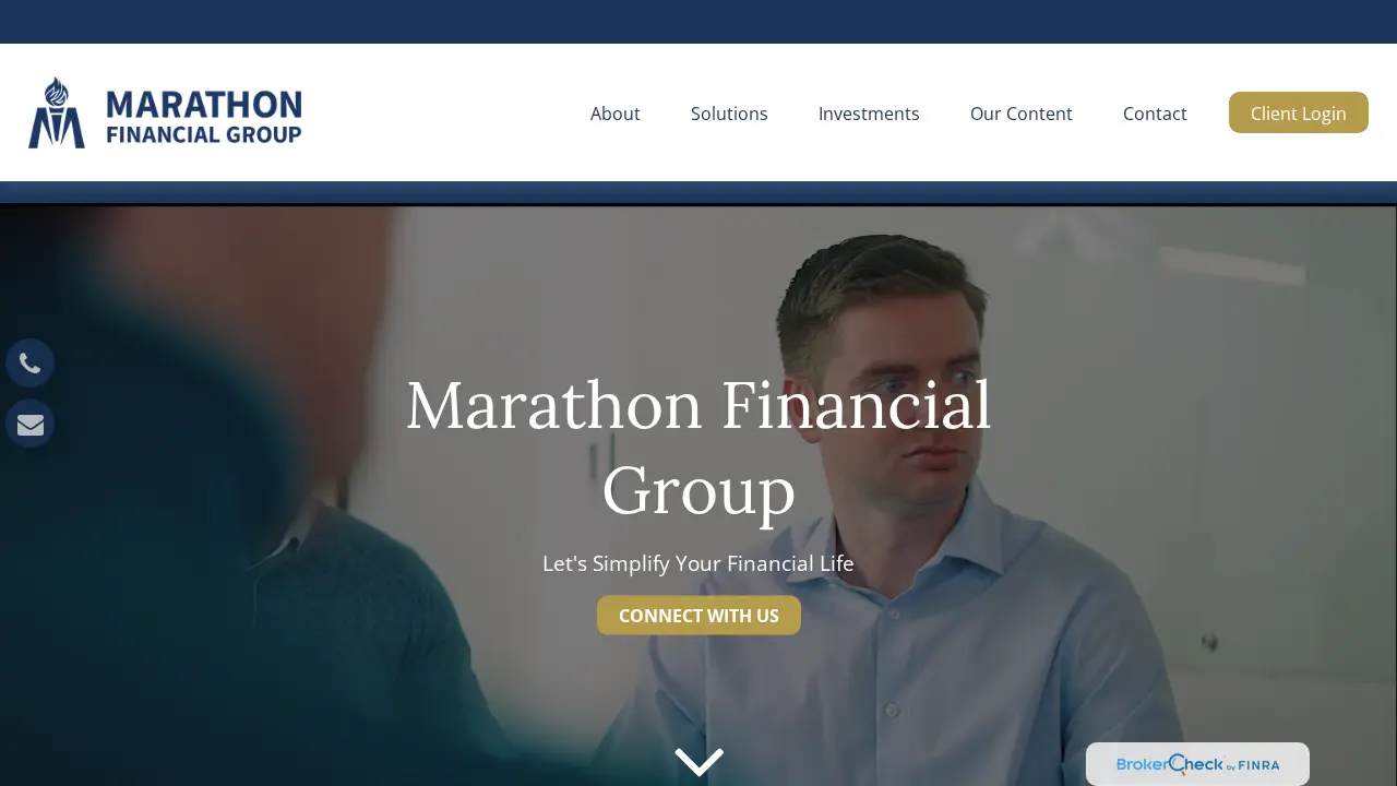 Marathon Financial Group page