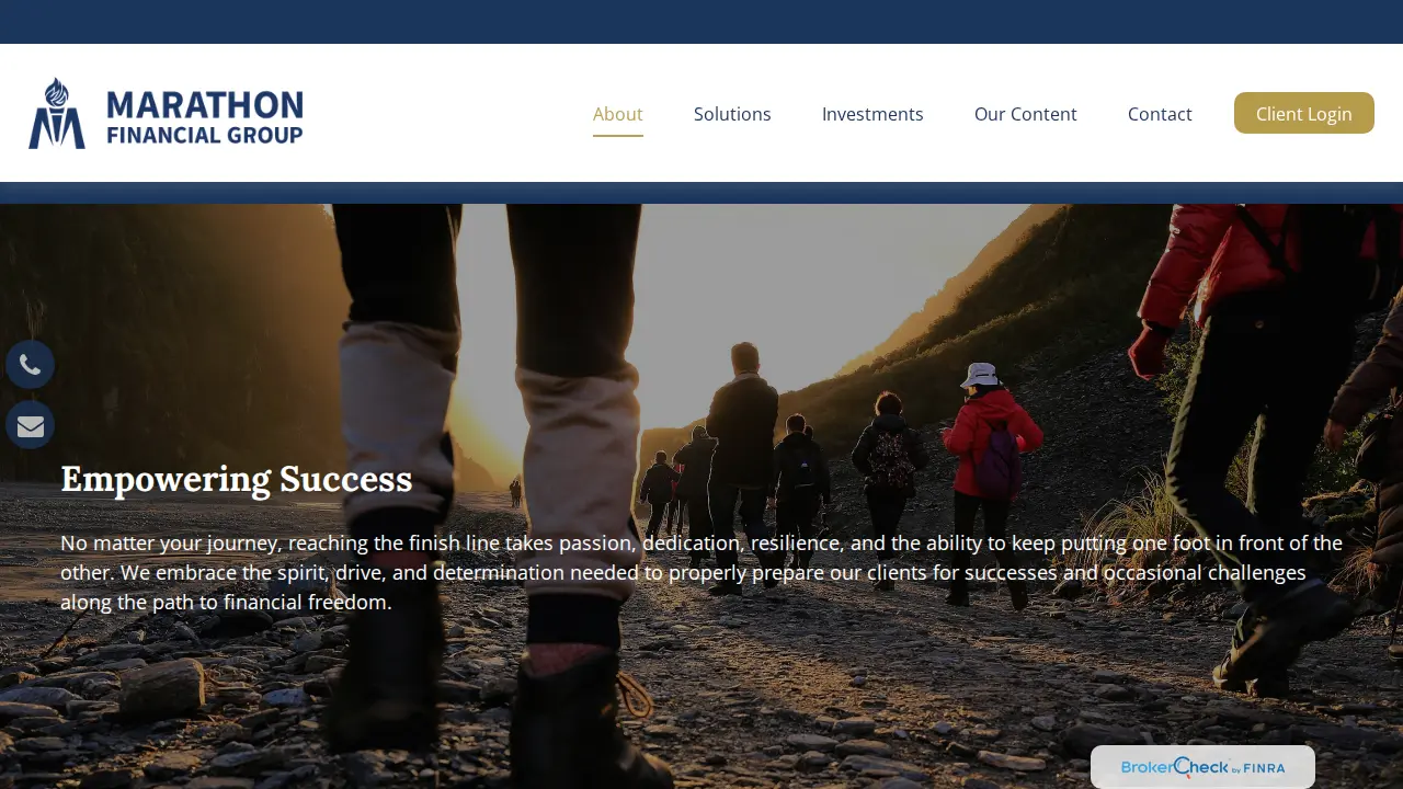 Marathon Financial Group page