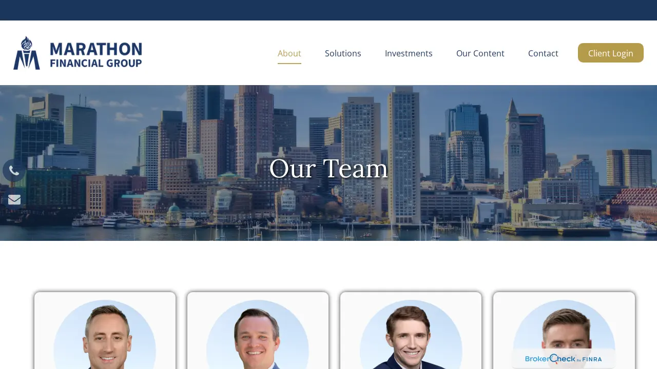 Marathon Financial Group page