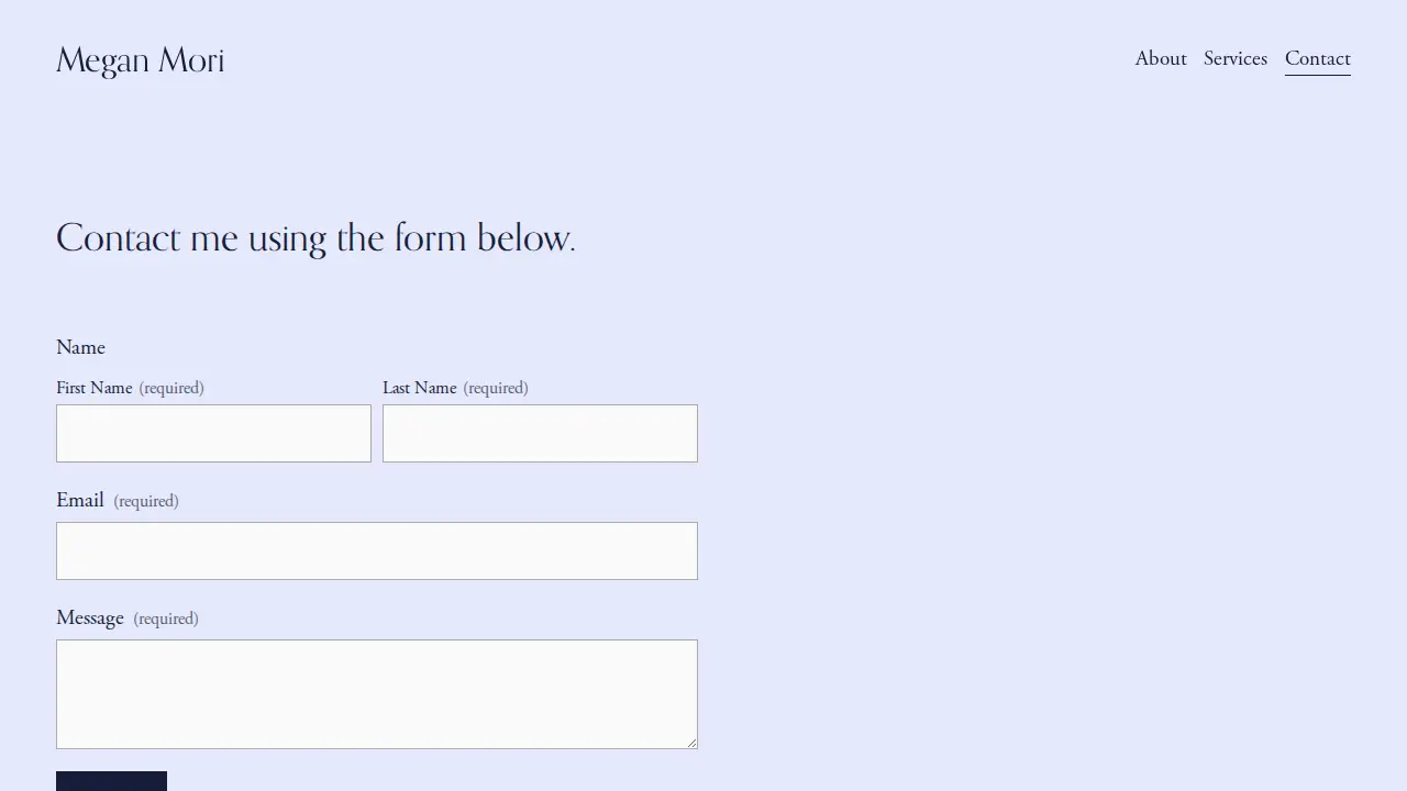 Brilliance Bookkeeping page
