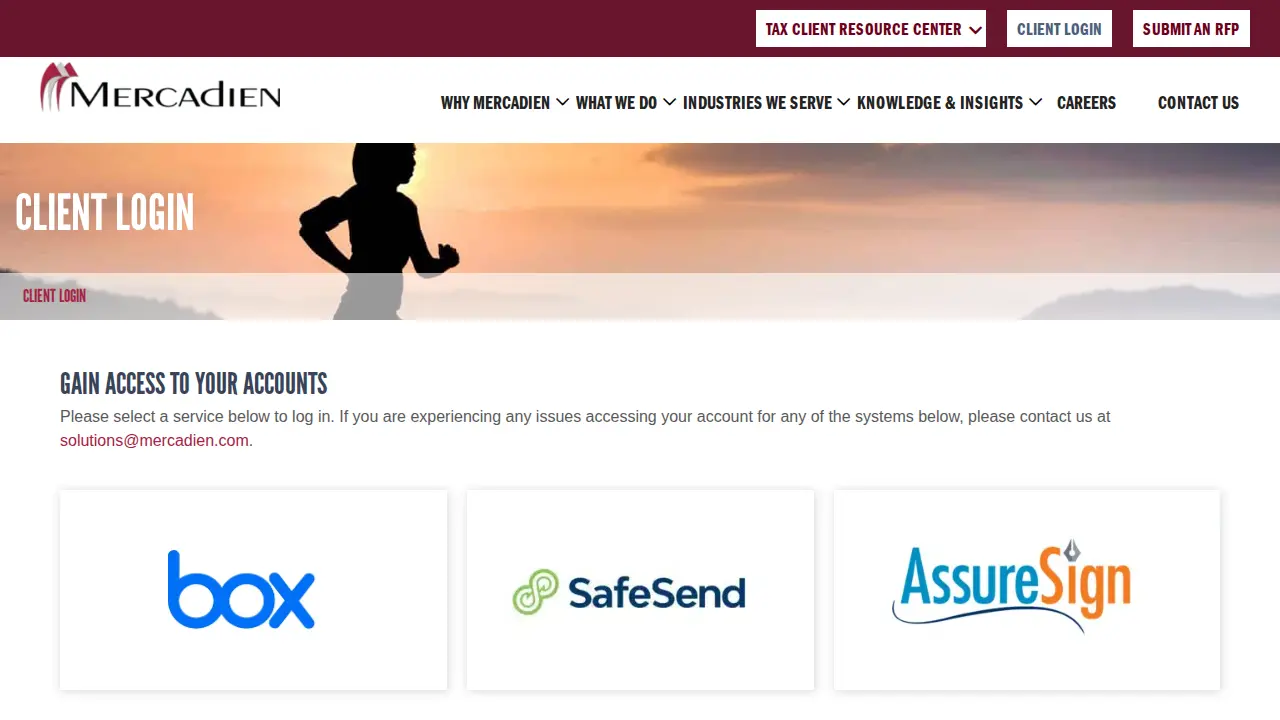 Mercadien page