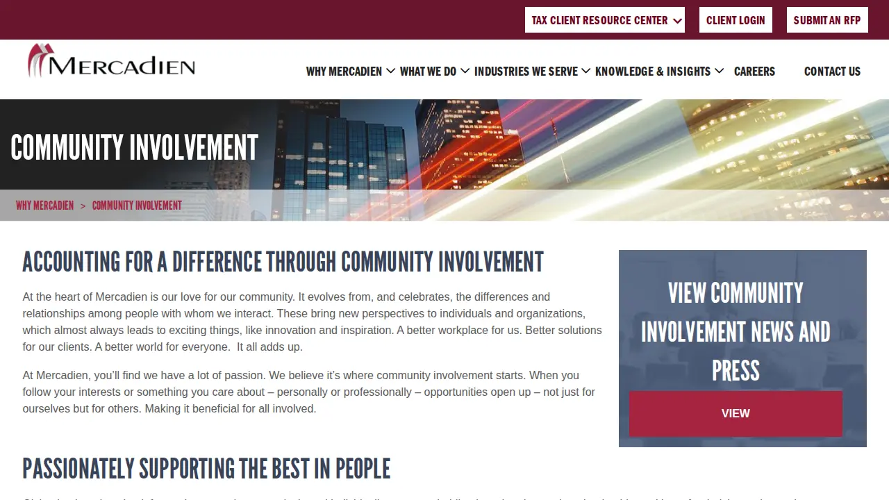 Mercadien page