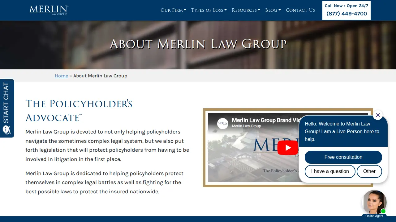 Merlin Law Group, PLLC - Denver page