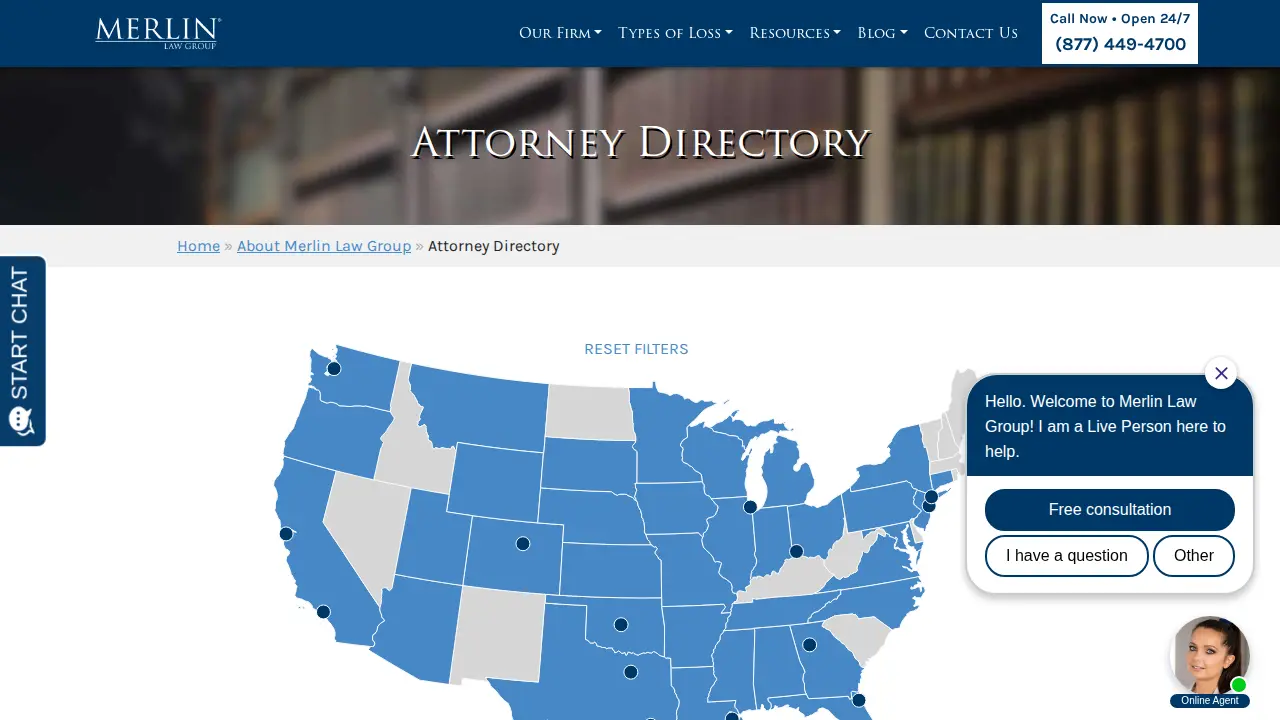 Merlin Law Group, PLLC - Denver page