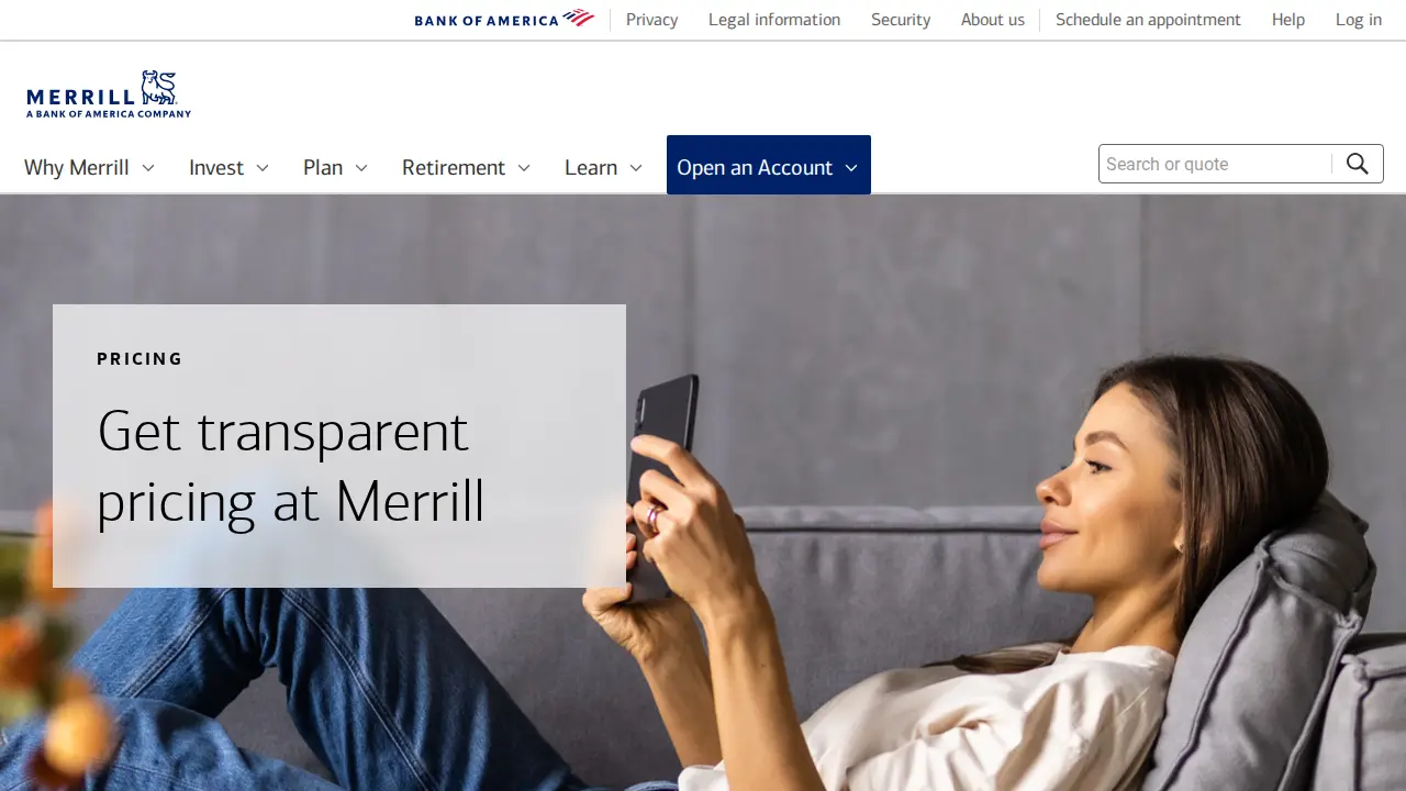 Merrill Edge page