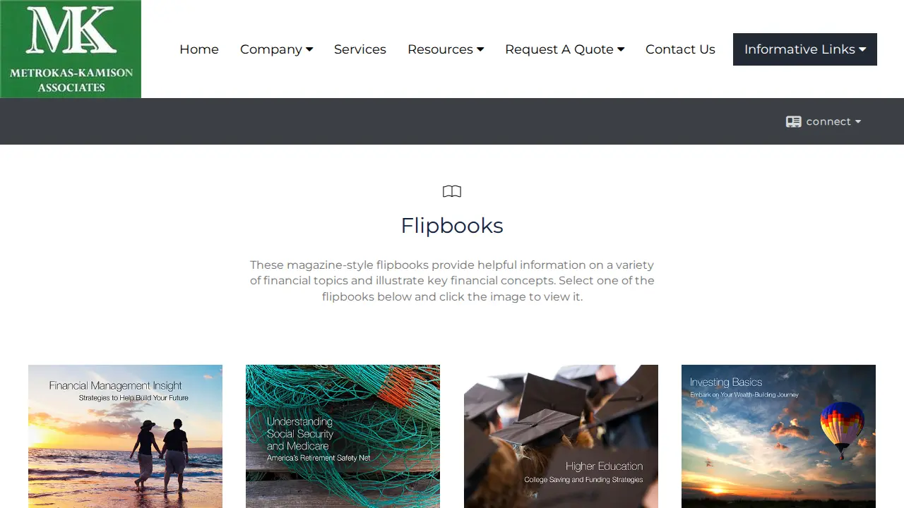 Metrokas Kamison Associates page