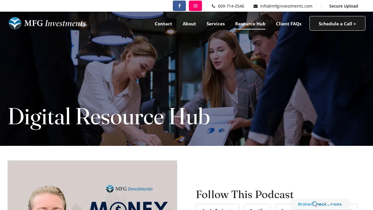 MFG Investments, LLC page
