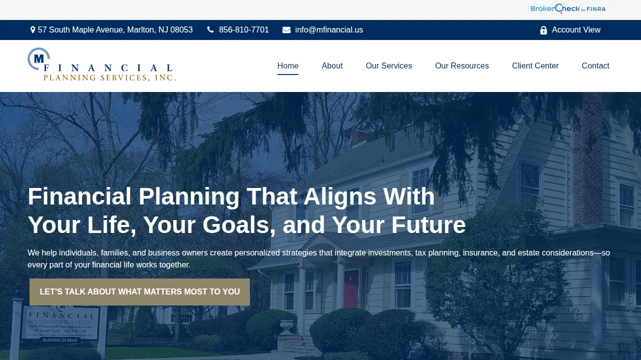 M Financial Planning Services Inc