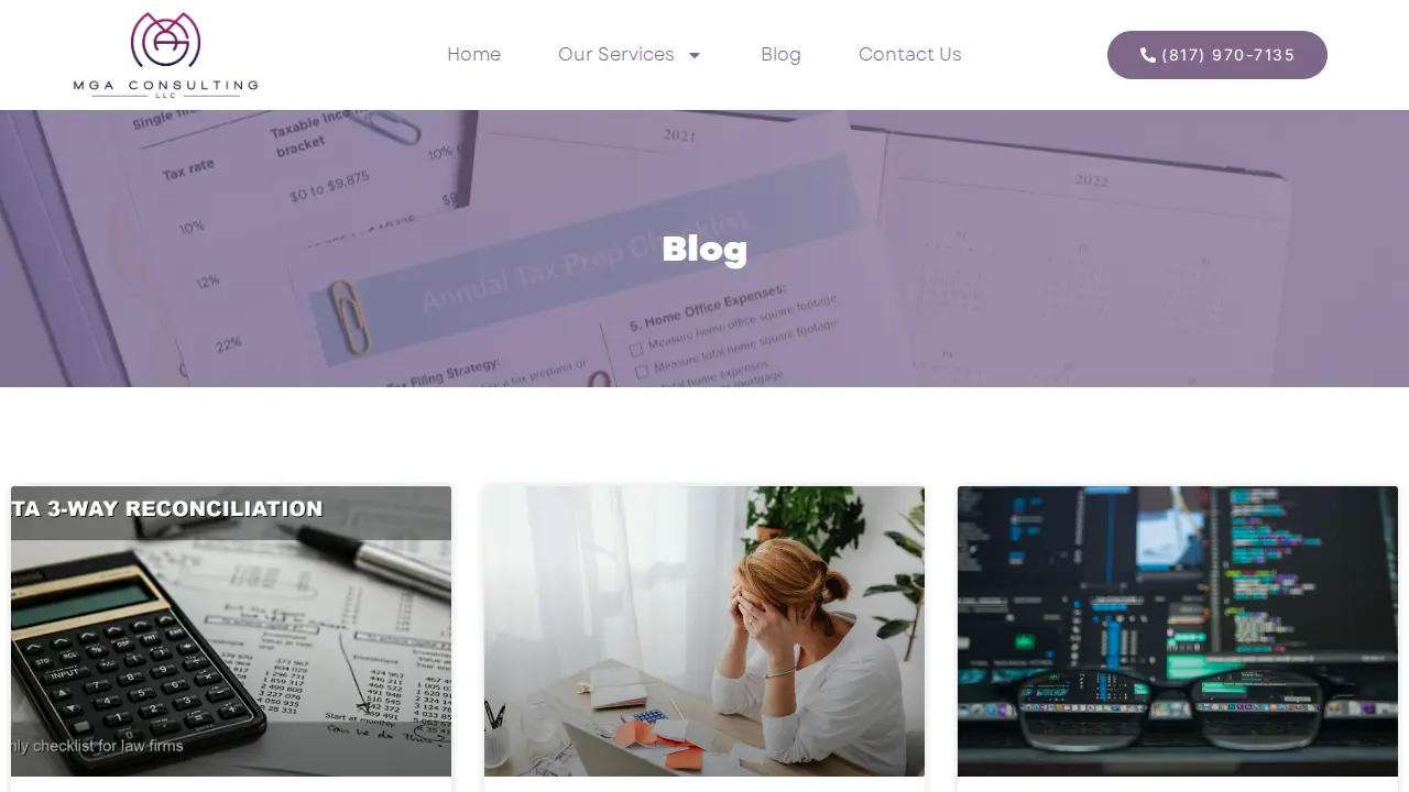 MGA Consulting LLC page