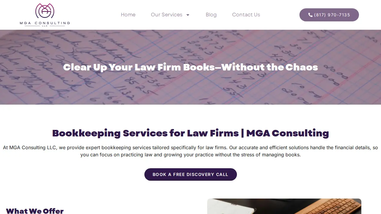MGA Consulting LLC page