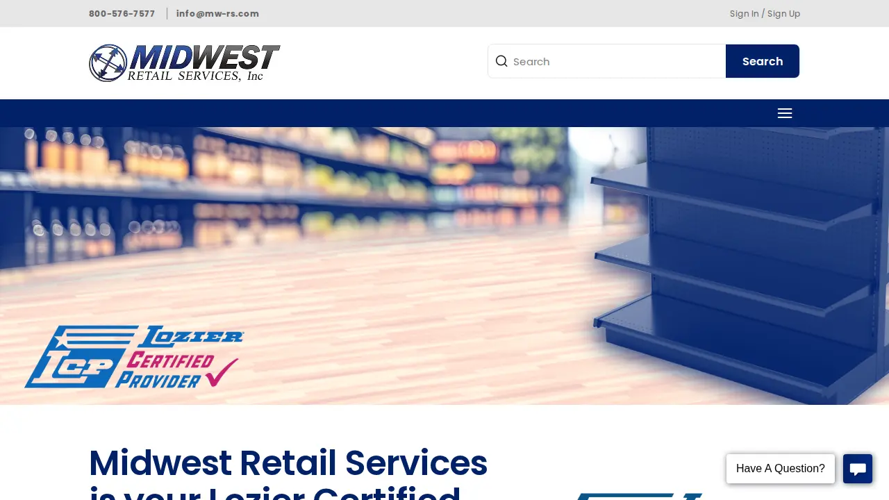 Midwest Retail Services, Inc. page