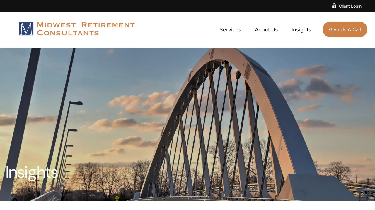 Midwest Retirement Consultants page