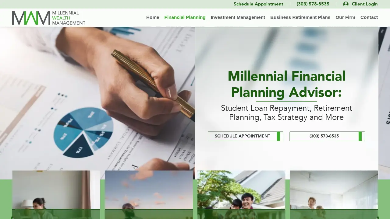 Millennial Wealth Management page