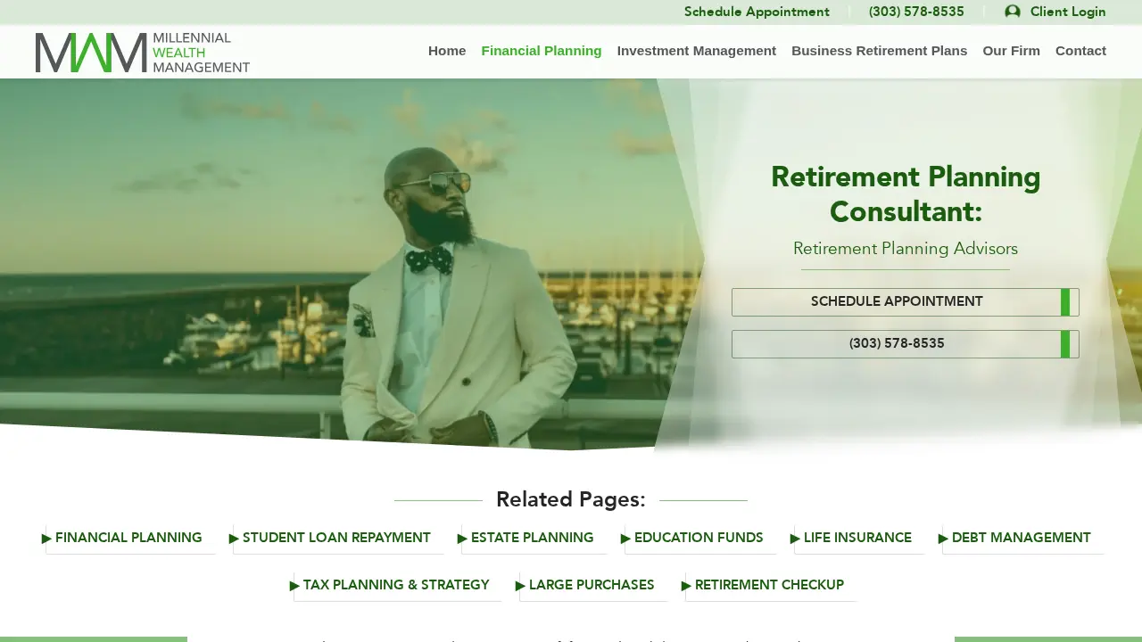 Millennial Wealth Management page
