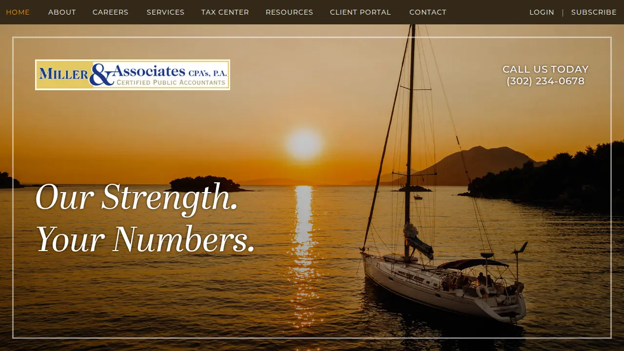 Miller & Associates CPA's, P.A. page