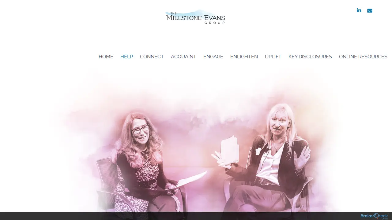 The Millstone Evans Group page