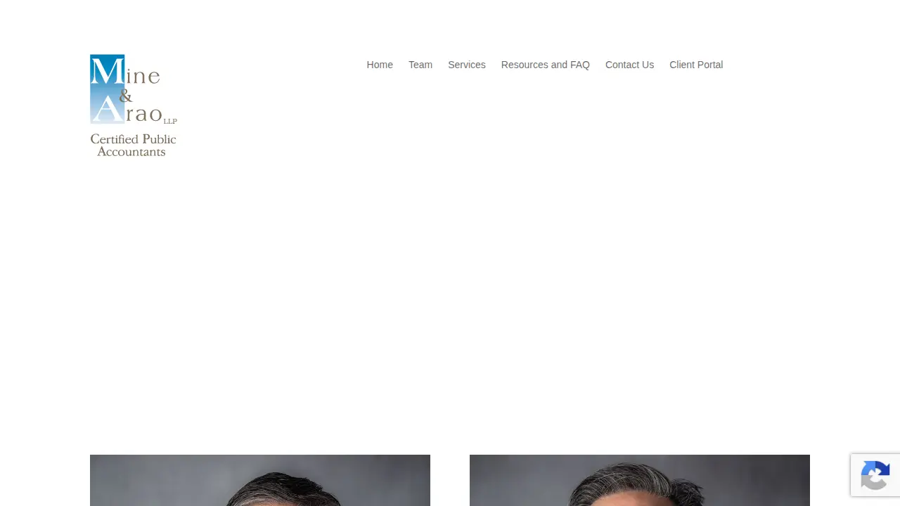 Mine & Arao LLP: Bud T Mine & John T Arao CPAs page