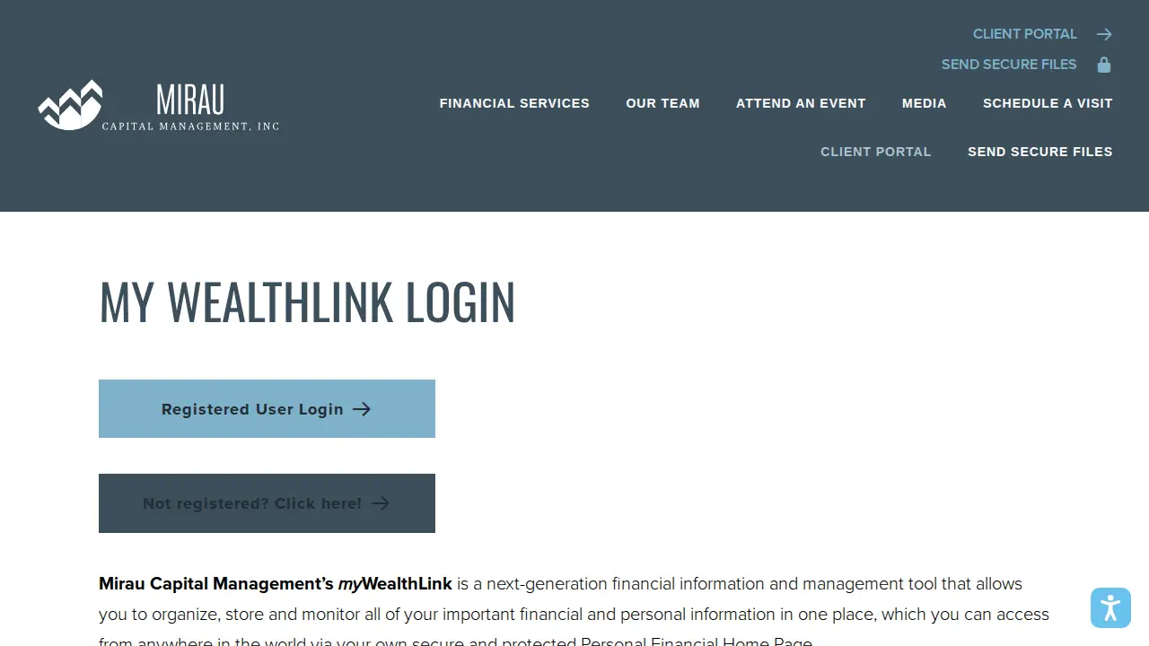 Mirau Capital Management, Inc. page