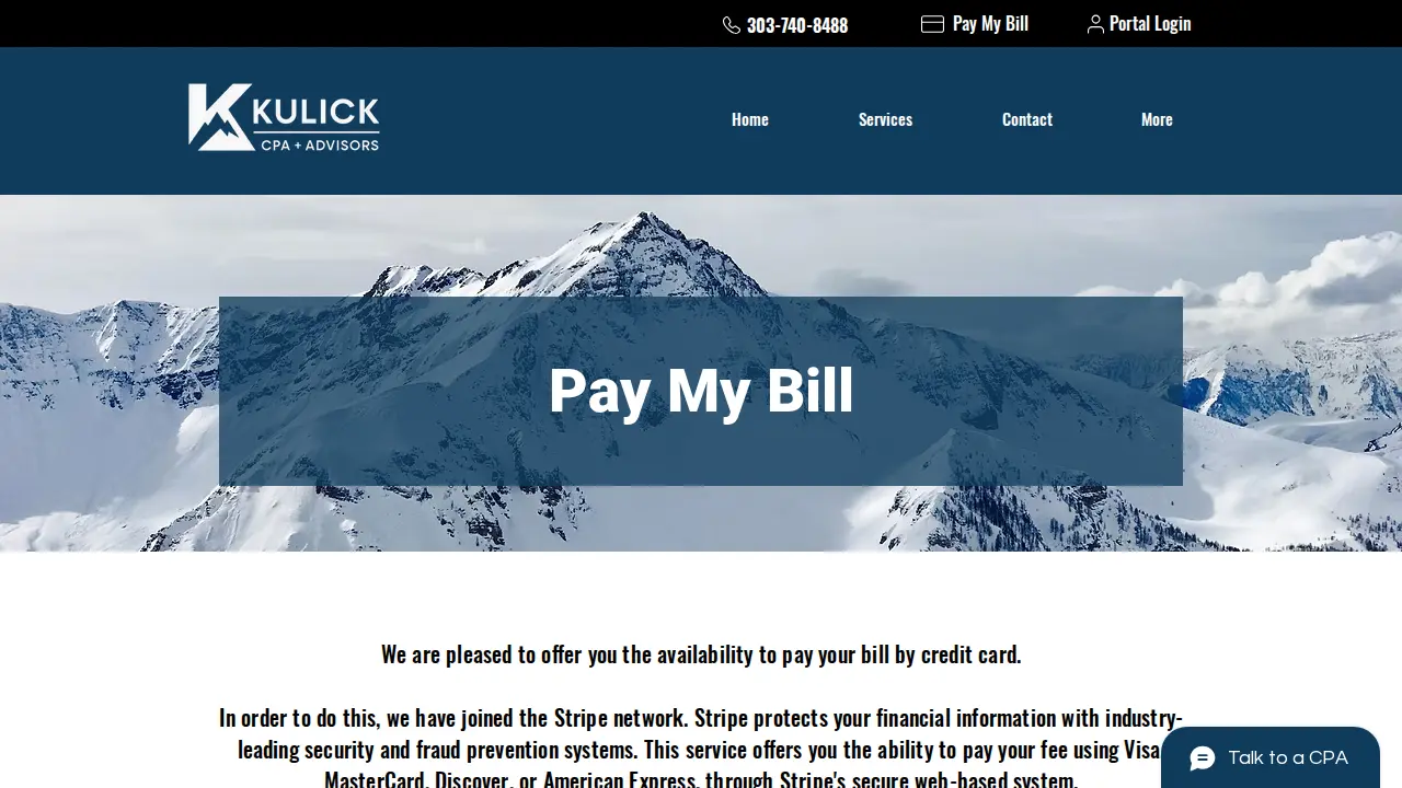 Kulick CPA page