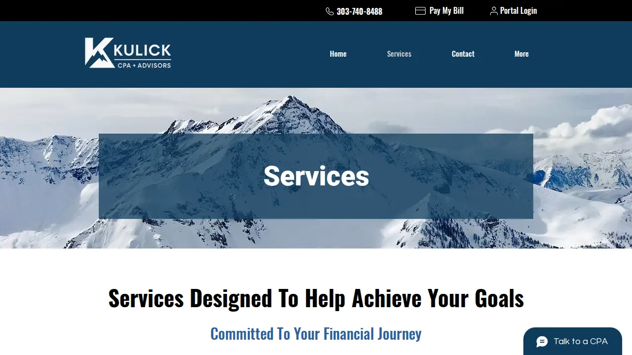 Kulick CPA page