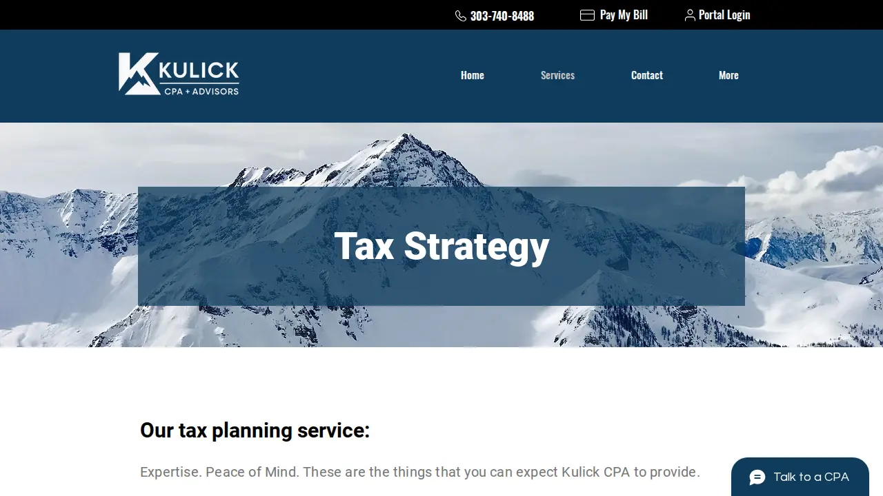 Kulick CPA page