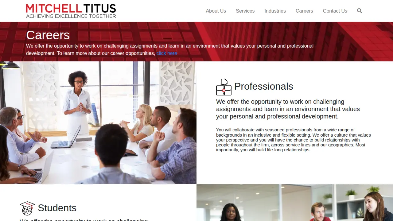 Mitchell & Titus page