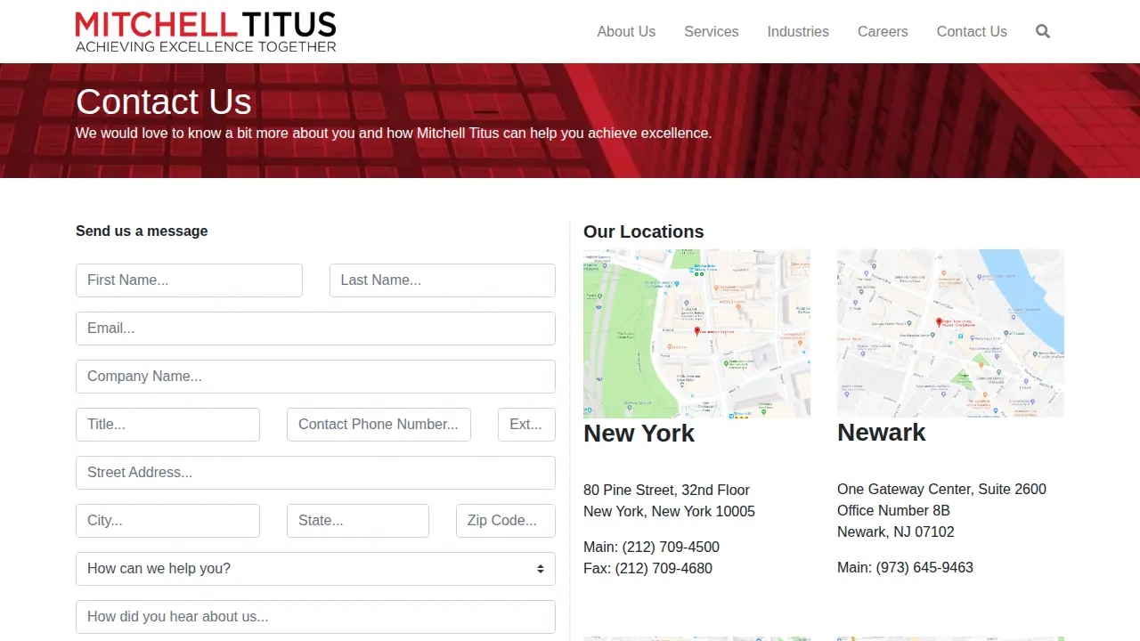 Mitchell & Titus page