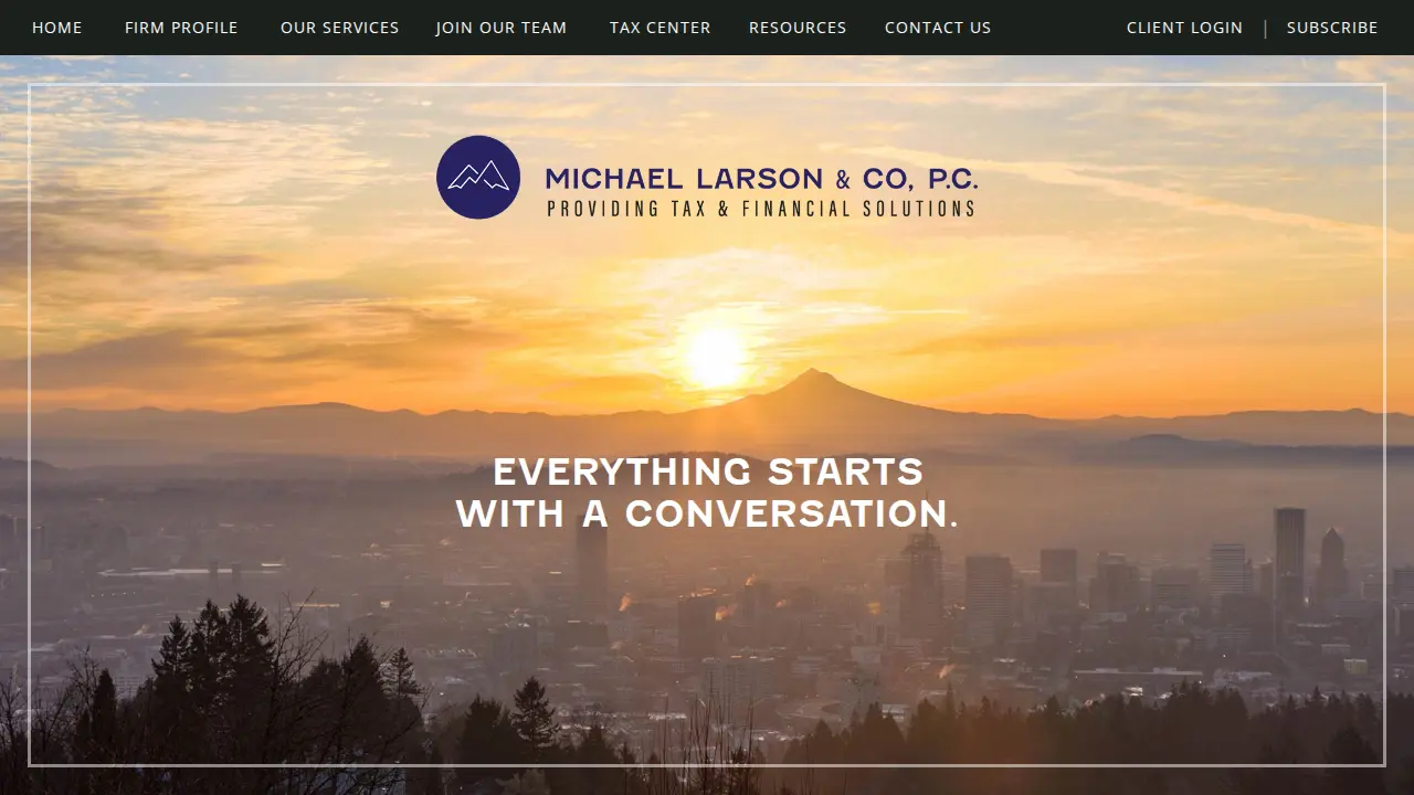 The Michael L. Larson Company, PC page