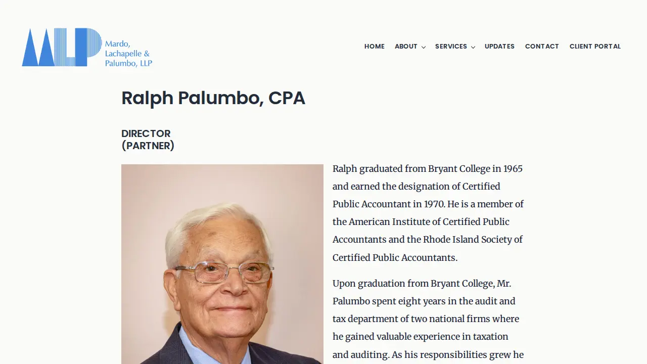 Mardo Lachapelle & Palumbo Llp page