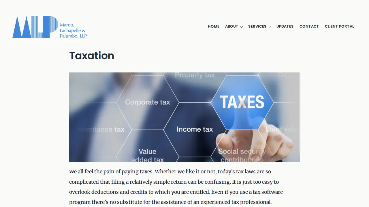 Mardo Lachapelle & Palumbo Llp page