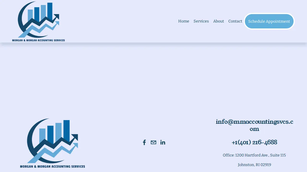 Morgan & Morgan Accounting Services page