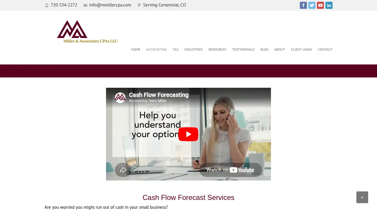 Miller & Associates CPAs, LLC page