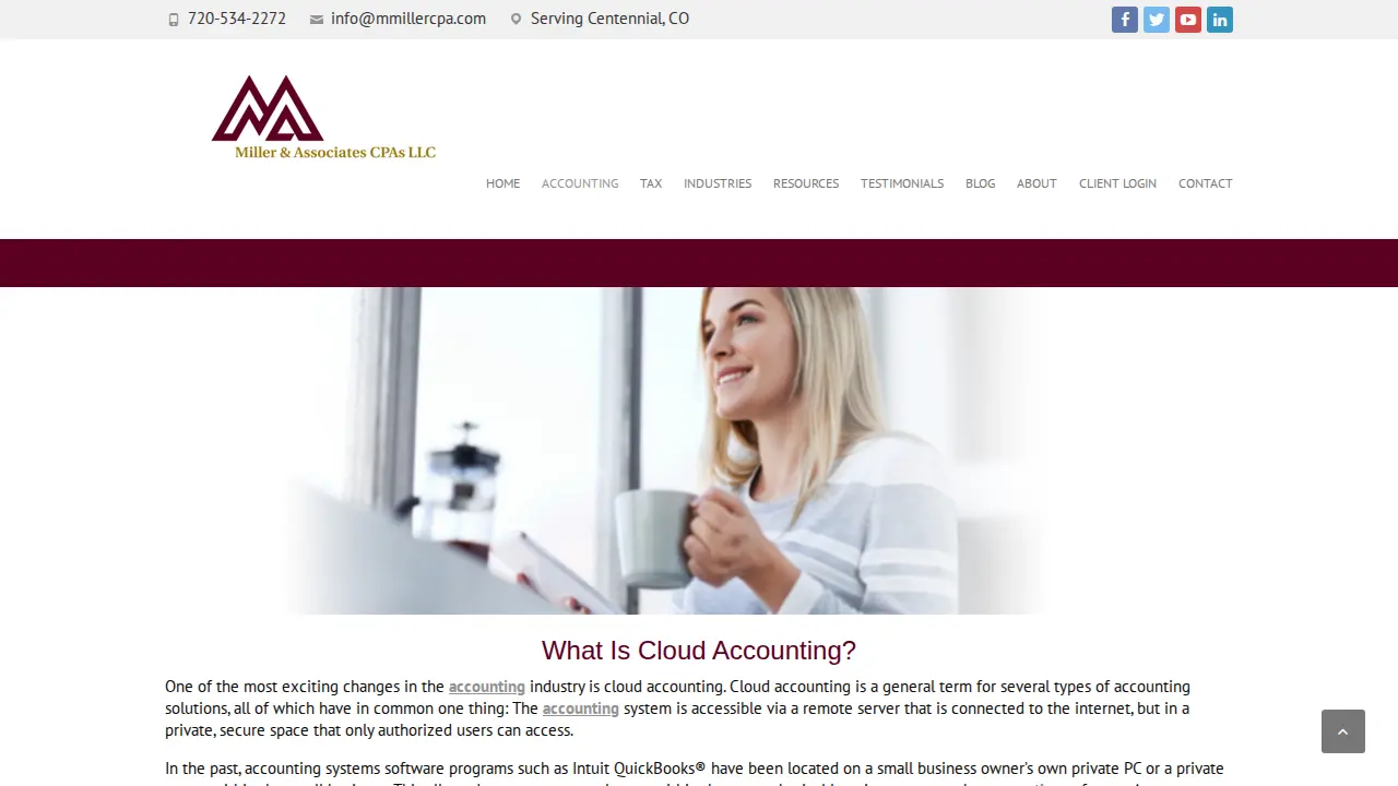 Miller & Associates CPAs, LLC page