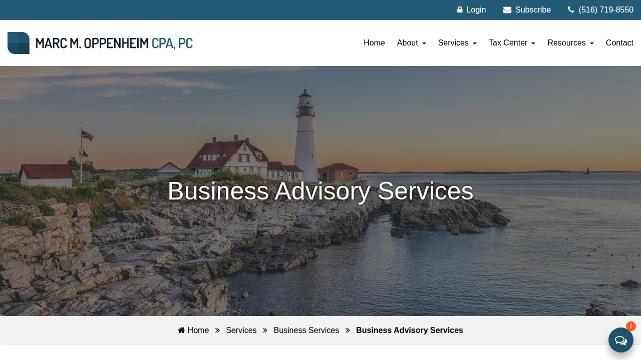 Marc M. Oppenheim CPA, P.C. page