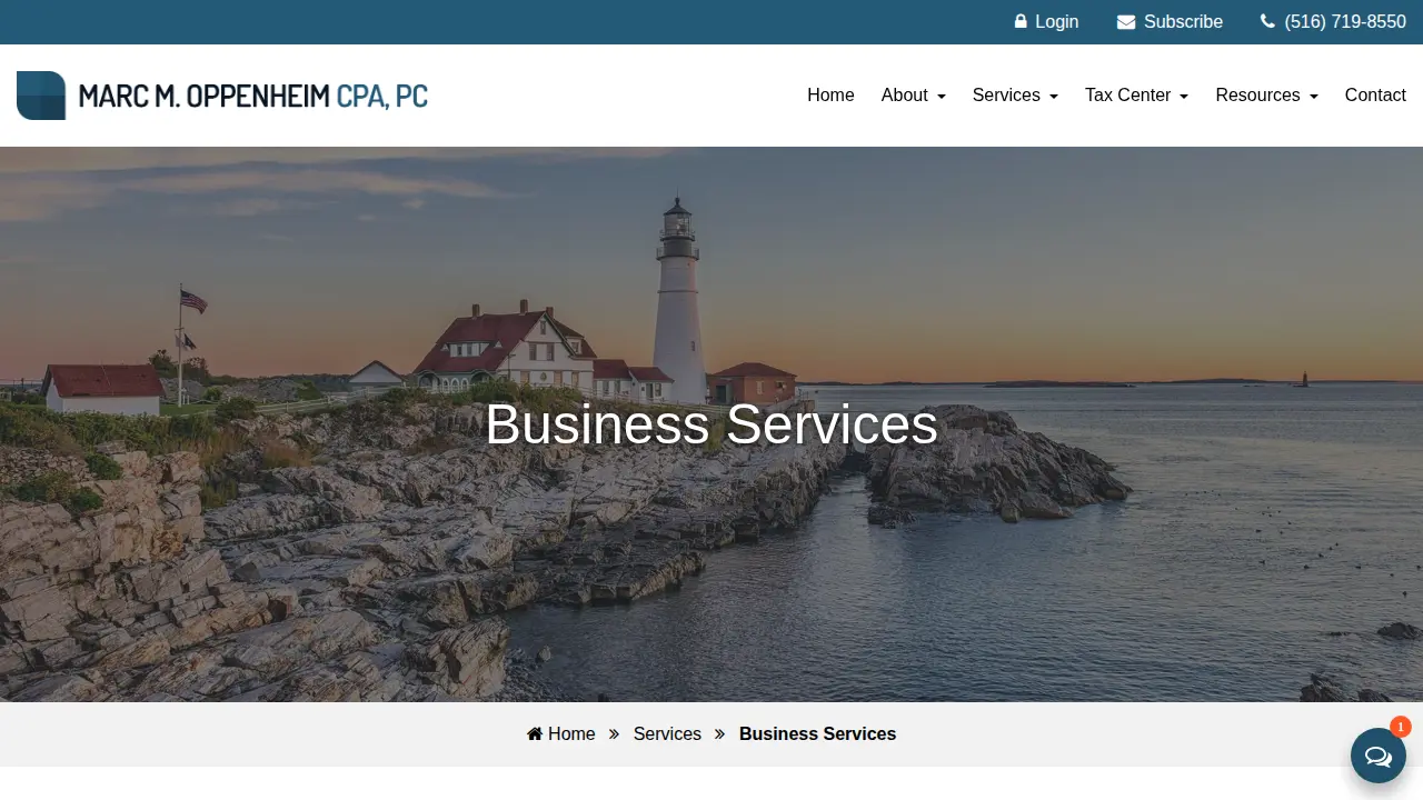 Marc M. Oppenheim CPA, P.C. page