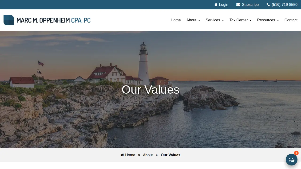 Marc M. Oppenheim CPA, P.C. page
