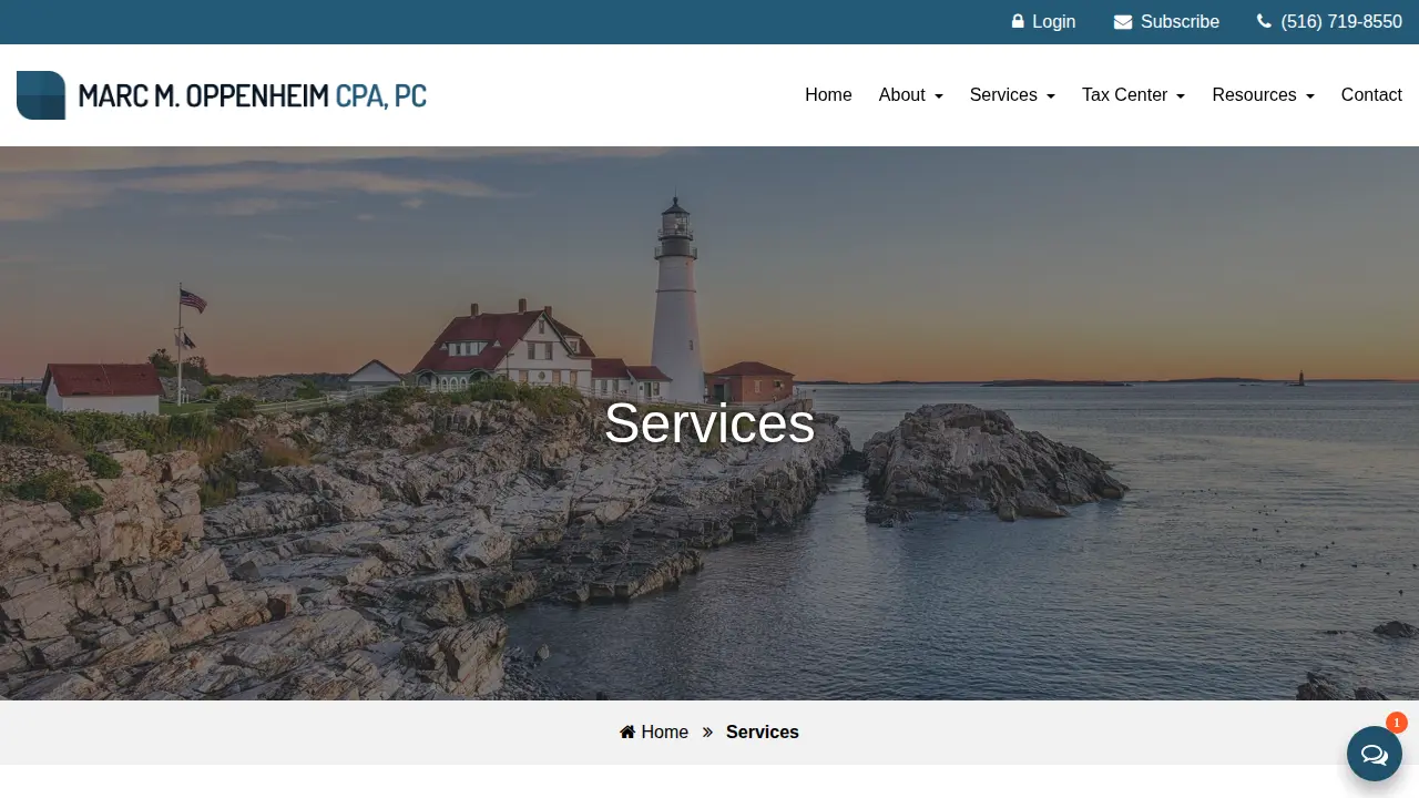 Marc M. Oppenheim CPA, P.C. page